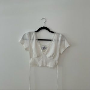 Princess Polly Lace Crop Top